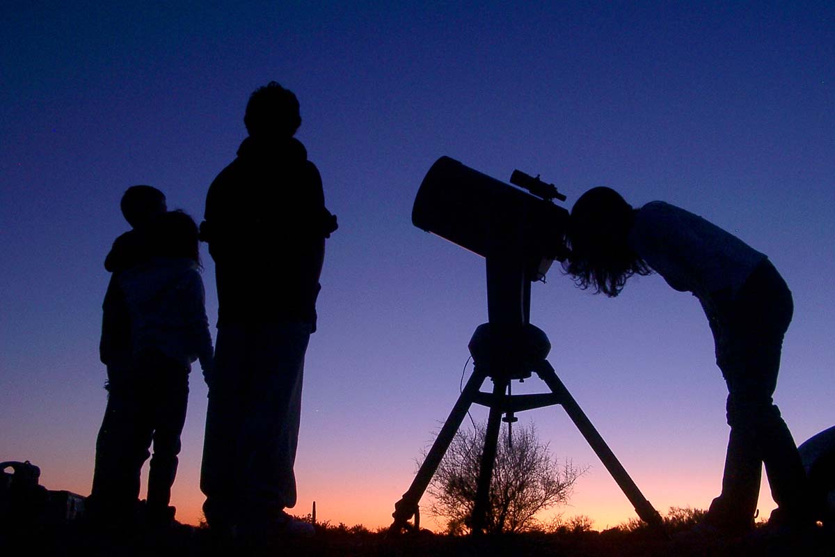 マウナケア山で星空観測
