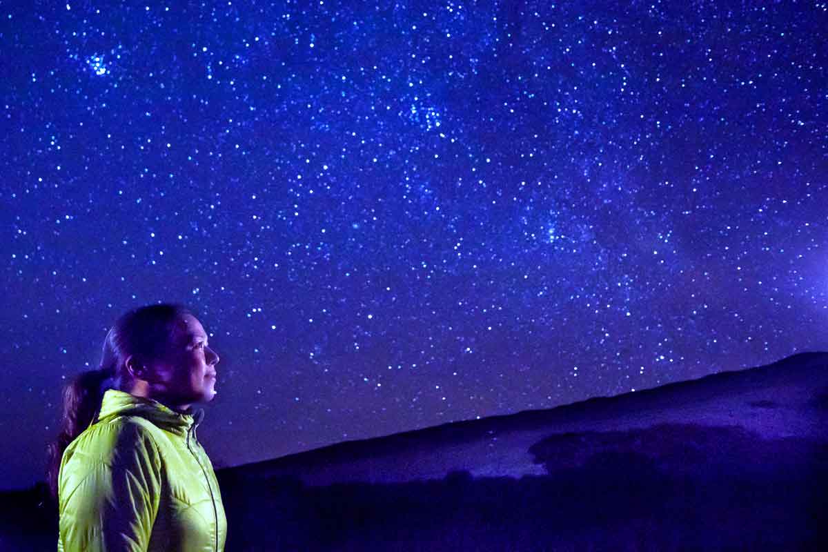 マウナケア山での星空観測